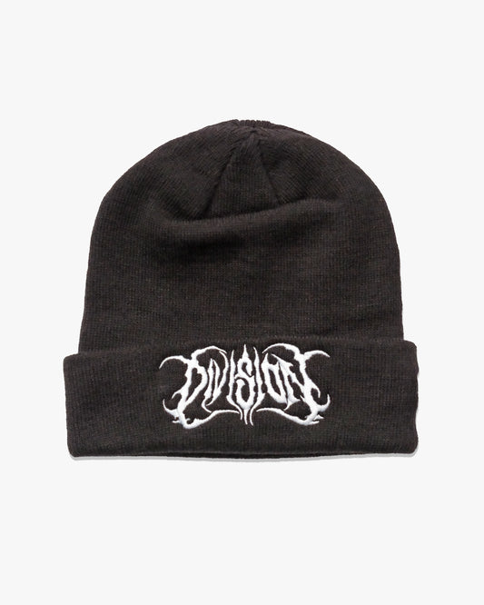DIVISION Metal Logo Зимна Шапка Черно / Бяло