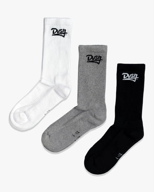 DVSN Crew Socks 3-pack