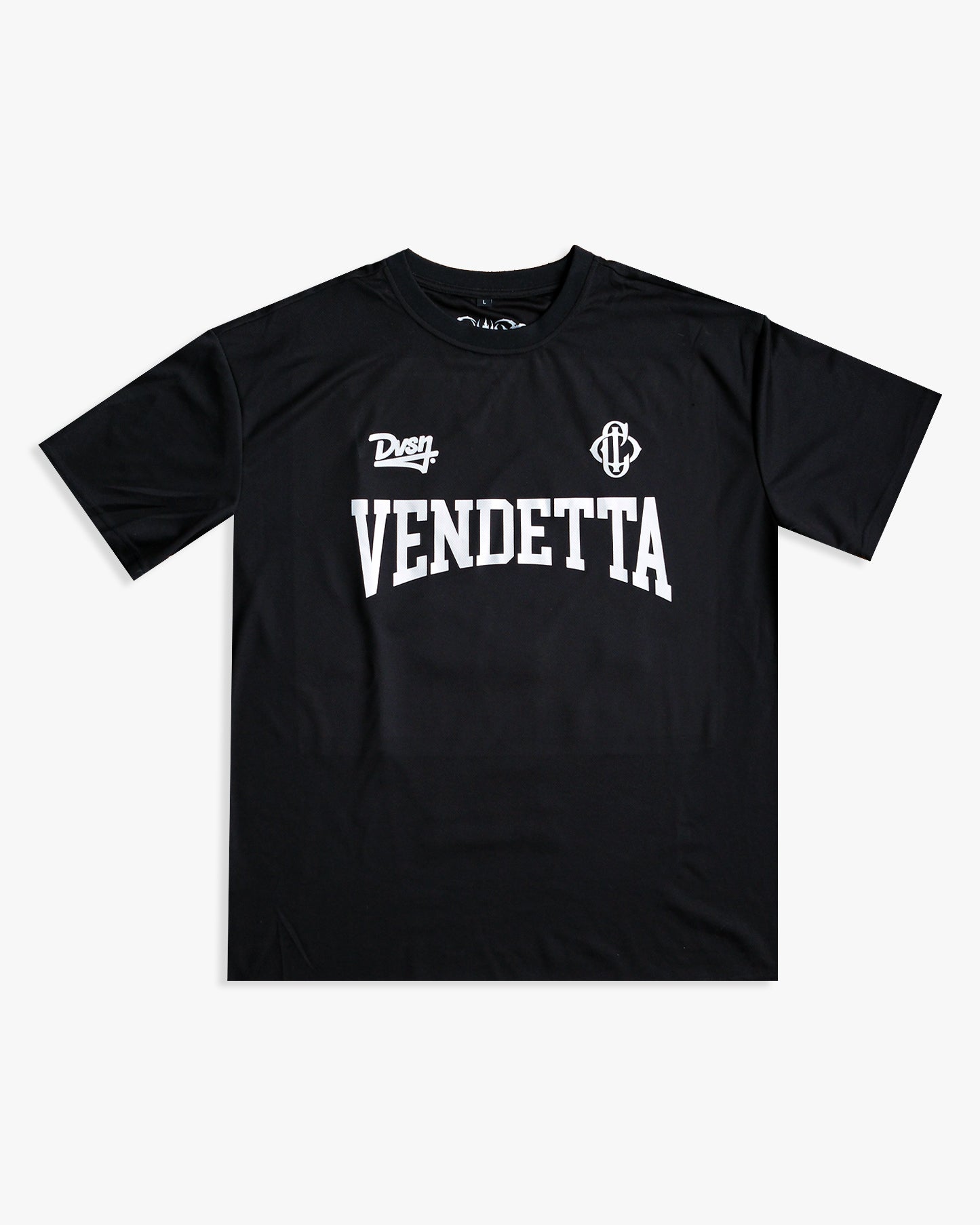 VENDETTA x SFDV Спортна Тениска Черна