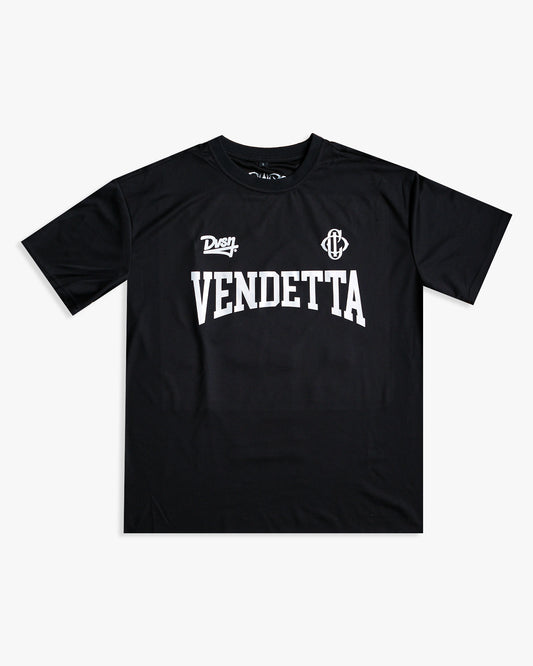 VENDETTA x SFDV Спортна Тениска Черна